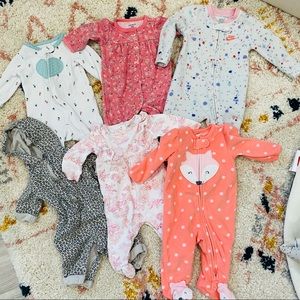 Baby girl 3 Month long sleeve clothing bundle